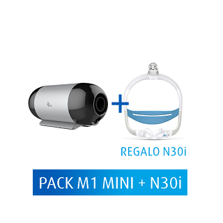 bild Pack Auto CPAP M1 Mini y Mascarilla AirFit™ N30i uit Tienda online de LindeHealthcare