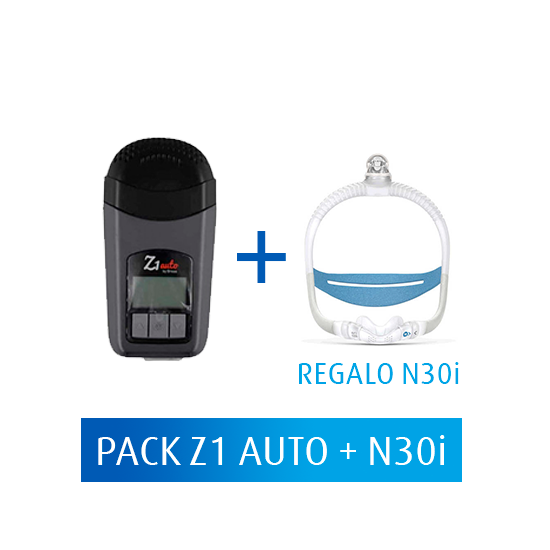 bild Pack Auto CPAP Breas Z1 y Mascarilla AirFit™ N30i uit Tienda online de LindeHealthcare